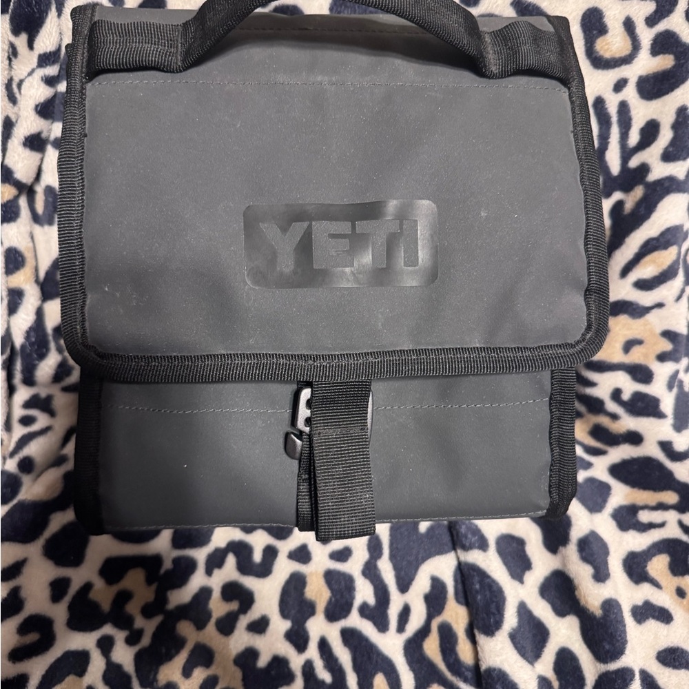 Yeti Black Toiletry / Dopp Bag with Top Handle